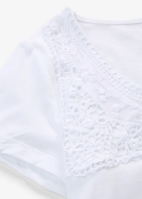 Kort&auml;rmad topp, bonprix