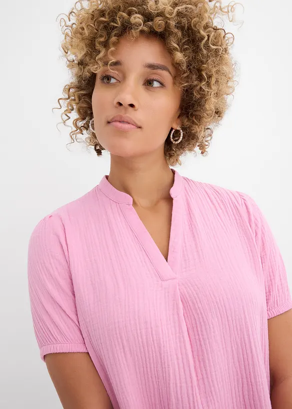 Minikl&auml;nning av muslin, bonprix