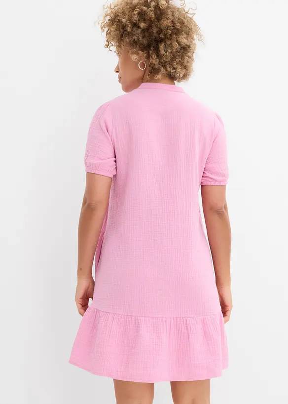 Minikl&auml;nning av muslin, bonprix