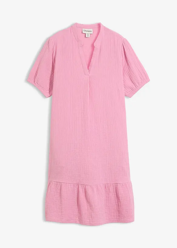 Minikl&auml;nning av muslin, bonprix