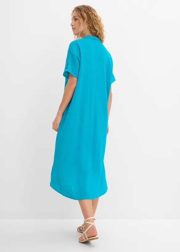 Kaftankl&auml;nning av mjuk muslin, bonprix