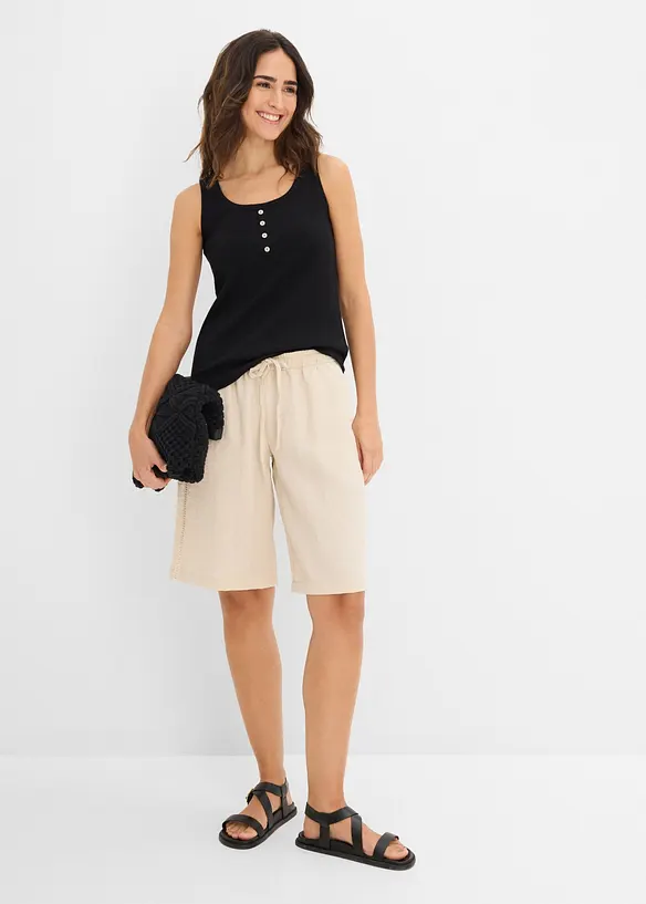 Ribbat linne, bonprix