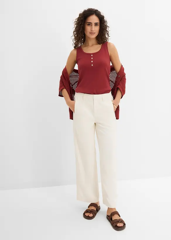 Ribbat linne, bonprix