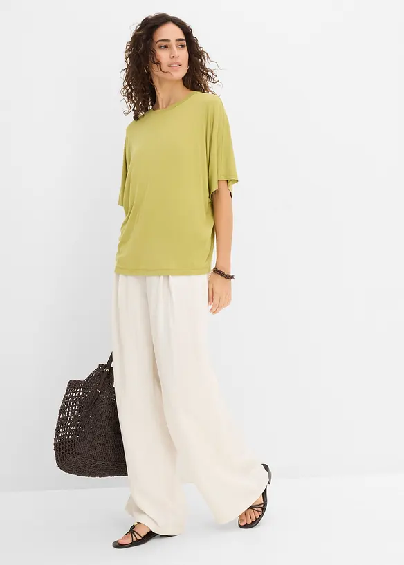 T-shirt i viskosmix, bonprix