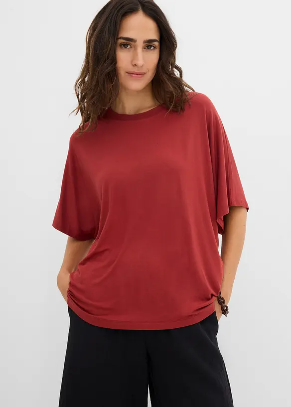 T-shirt i viskosmix, bonprix