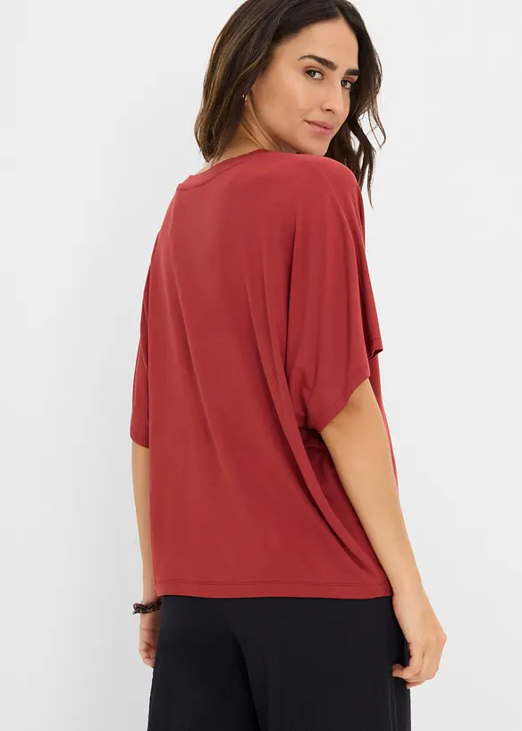 T-shirt i viskosmix, bonprix