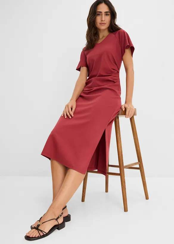 Jerseykl&auml;nning i bomull, bonprix