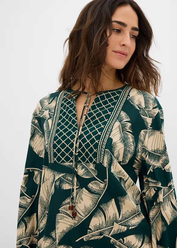 Tunikakl&auml;nning i f&ouml;ljsam viskosmix, bonprix