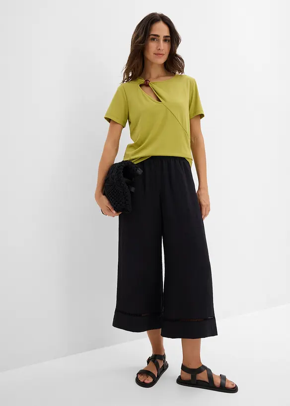 T-shirt av mjuk viskosmix, bonprix