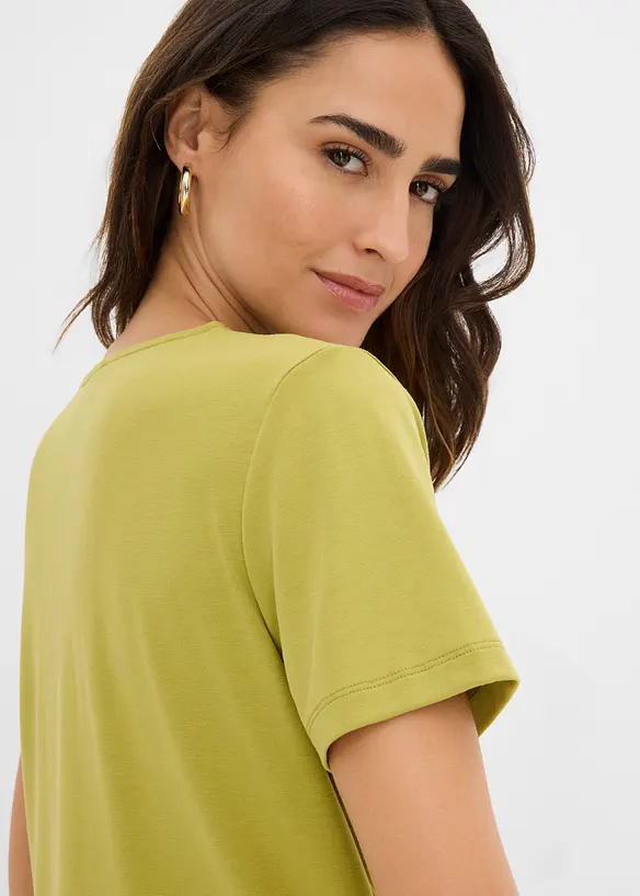 T-shirt av mjuk viskosmix, bonprix