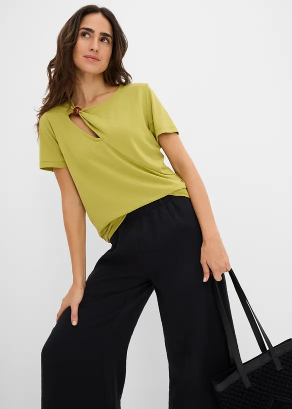 T-shirt av mjuk viskosmix, bonprix