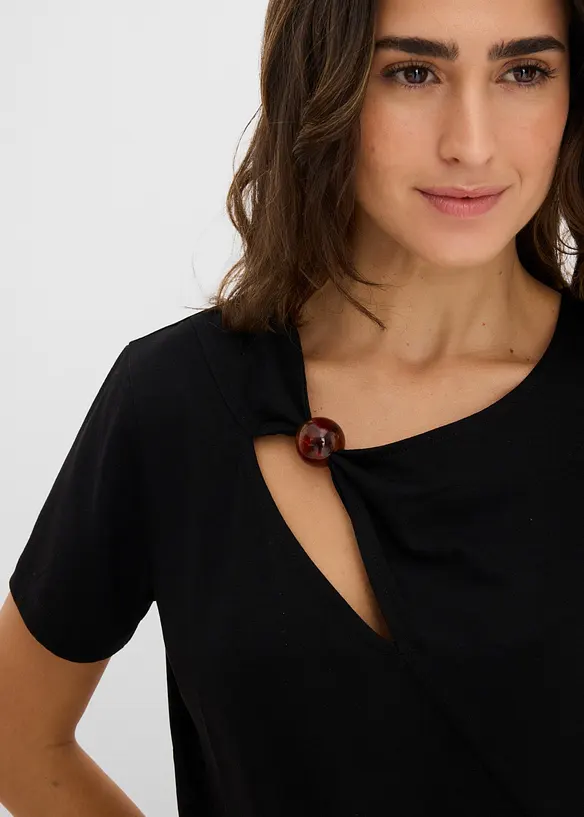 T-shirt av mjuk viskosmix, bonprix