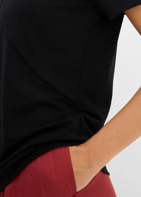 T-shirt av mjuk viskosmix, bonprix