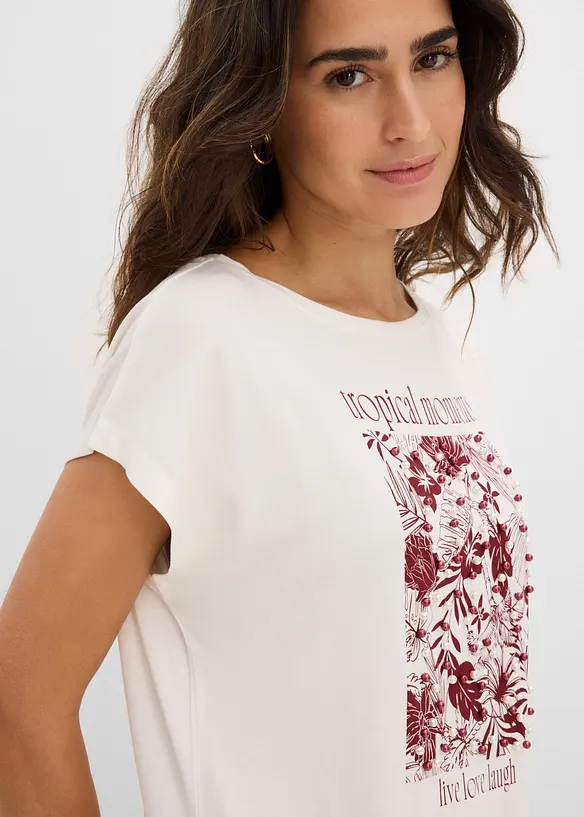 Topp i viskosmix, bonprix