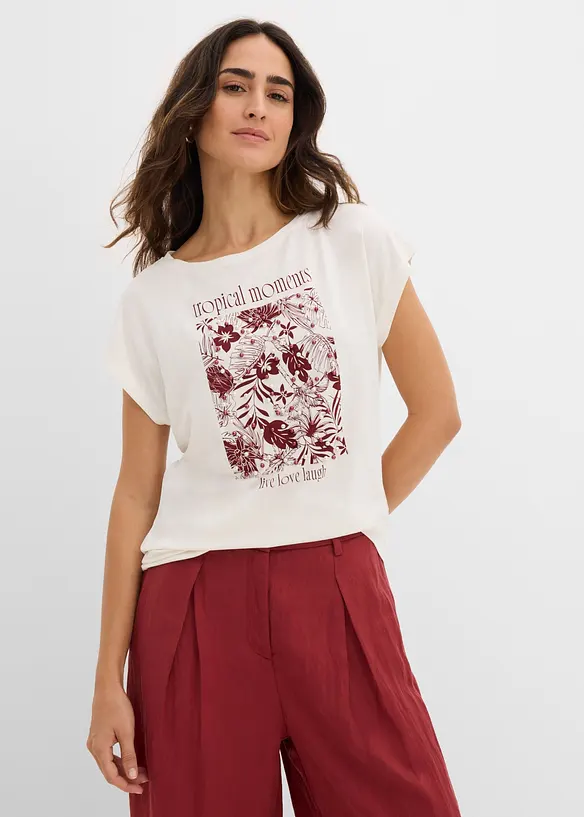 Topp i viskosmix, bonprix