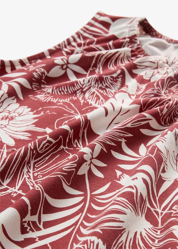 Jerseylinne i viskosmix, bonprix