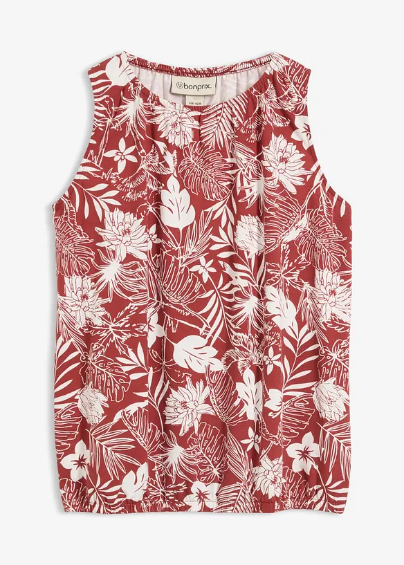 Jerseylinne i viskosmix, bonprix