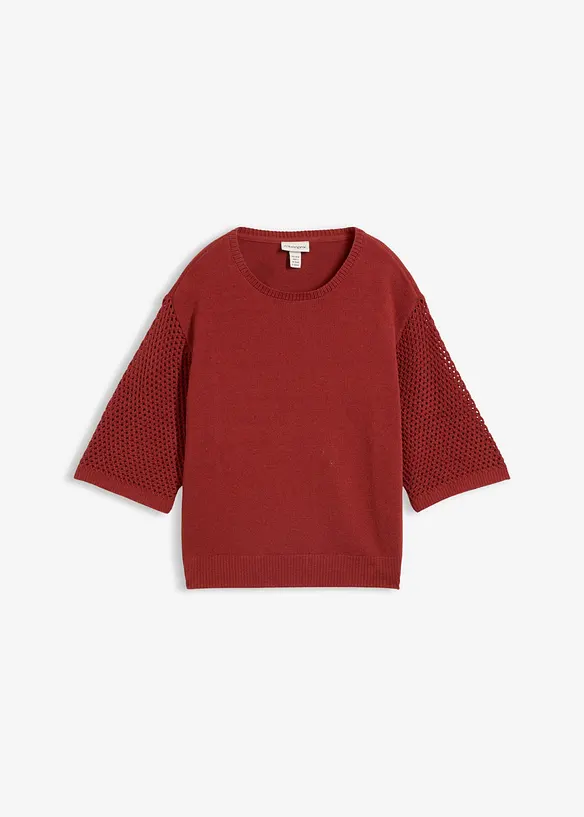 Tr&ouml;ja i bomullsmix, bonprix