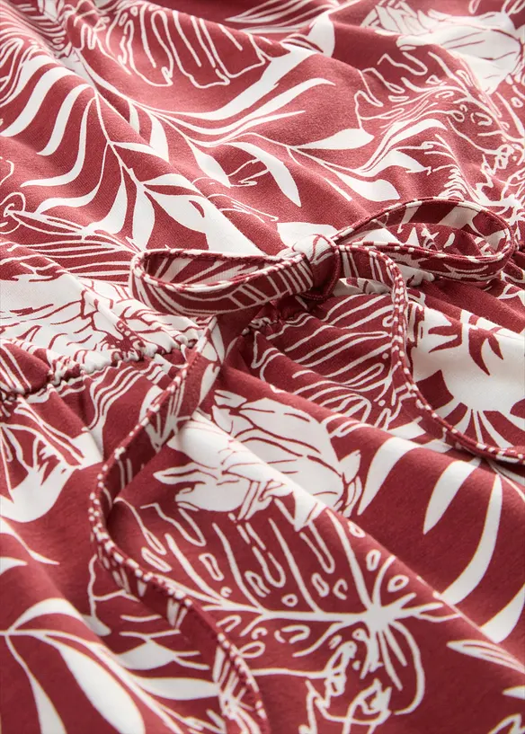 Jerseykl&auml;nning i mjuk viskosmix, bonprix