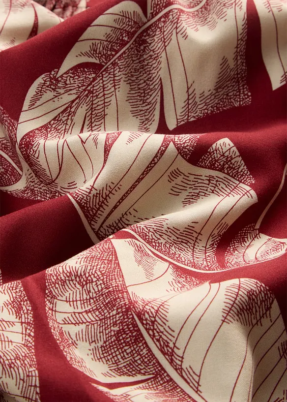 Mellanl&aring;ng kaftankl&auml;nning i mjuk viskos, bonprix