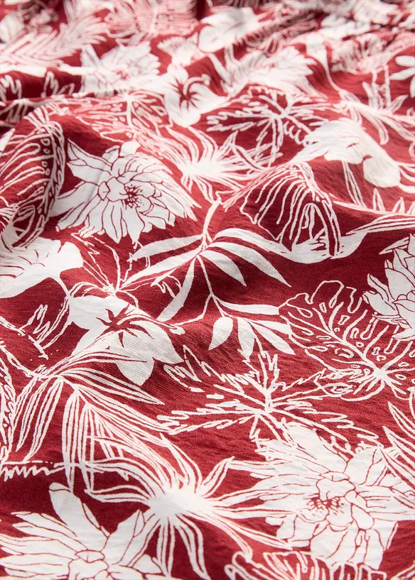 Vid byxa i viskosmix, bonprix