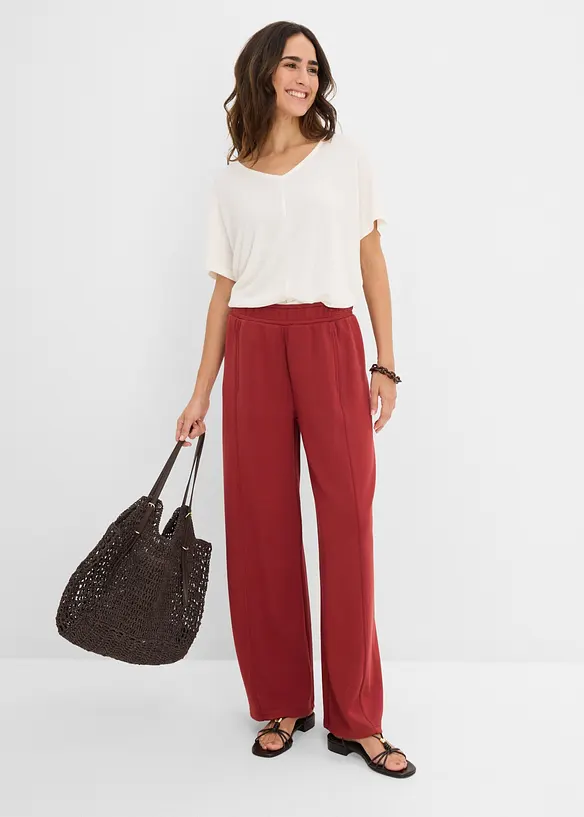 Vid byxa av stabil trik&aring;, bonprix