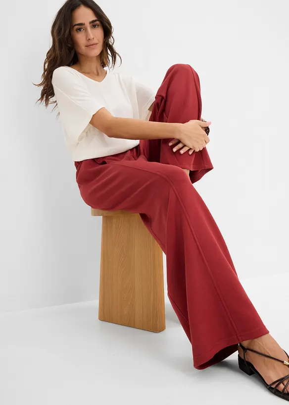 Vid byxa av stabil trik&aring;, bonprix