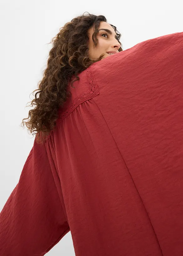 Blus av viskosmix, bonprix