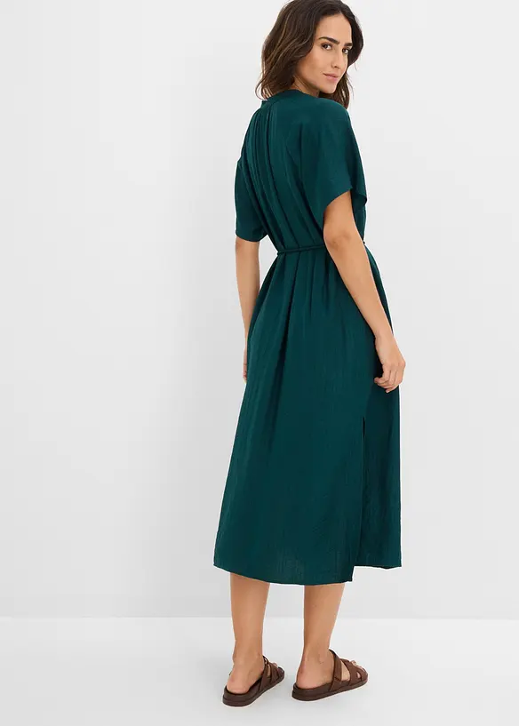 Midikl&auml;nning av mjuk viskosmix, bonprix