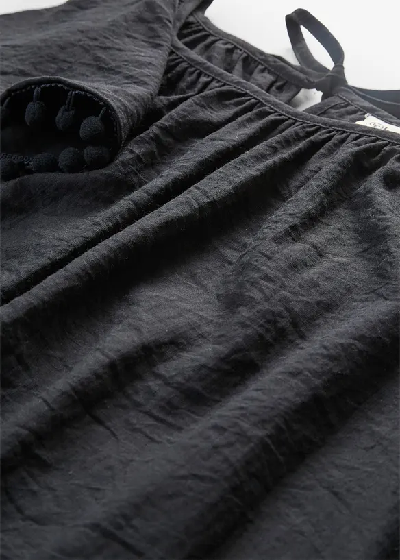 Blus i mjuk viskosmix, bonprix