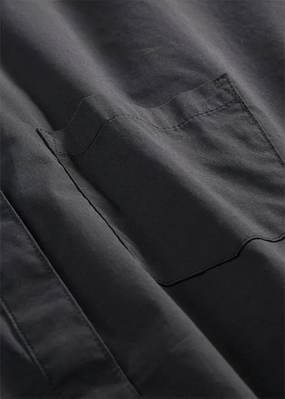 Kort&auml;rmad blus med nedhasade axlar, bonprix