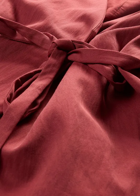 Topp med sk&auml;rp i viskosmix, bonprix