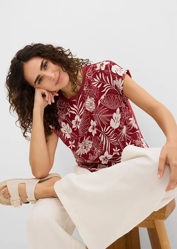 T-shirt med viskos, bonprix