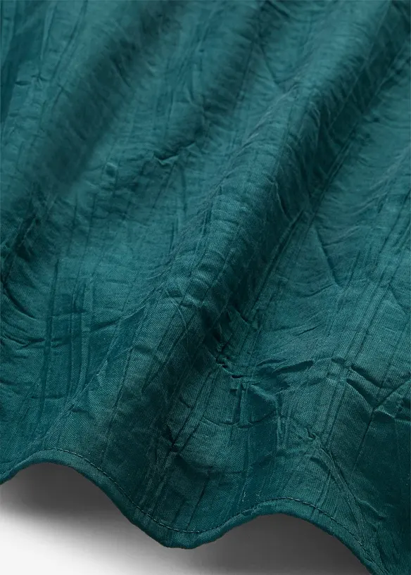 Linne i viskosmix med plisserad look, bonprix