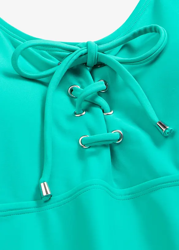 Tankini med sn&ouml;rning (2 delar), bonprix