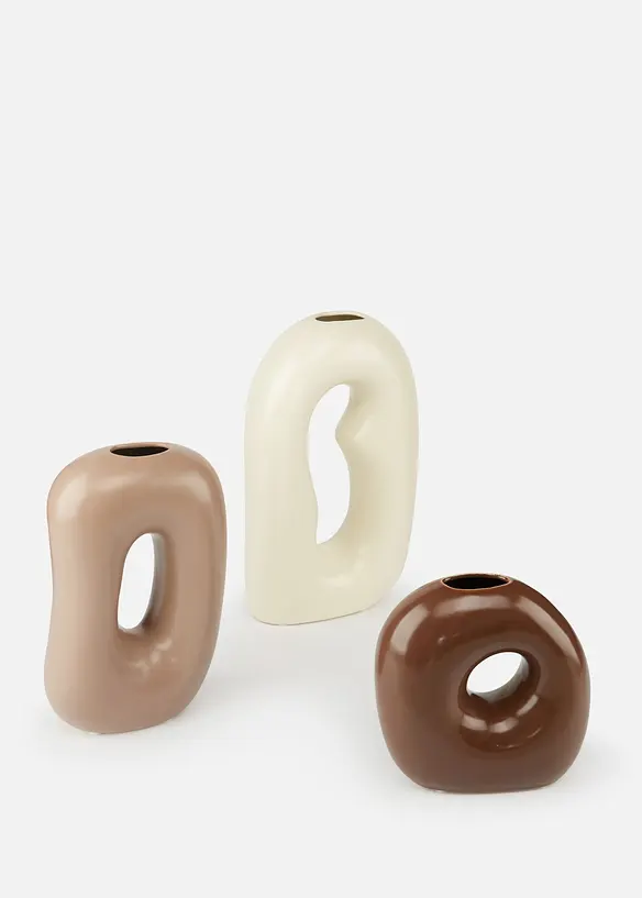 Set med vaser (3 delar), bonprix