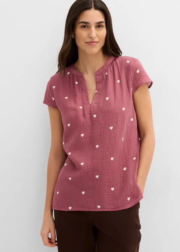 Tunika av muslin, bonprix