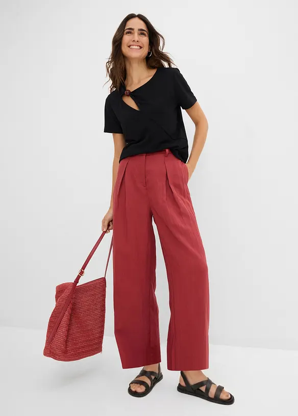 T-shirt av mjuk viskosmix, bonprix