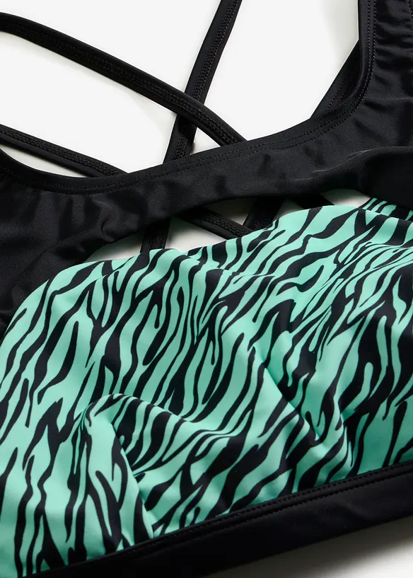 Bikini med BH-topp och cut-out (2 delar), bonprix