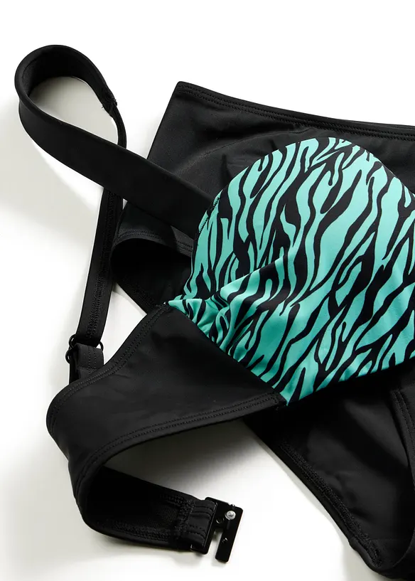 Balconettebikini med vadderade axelband (2 delar), bonprix