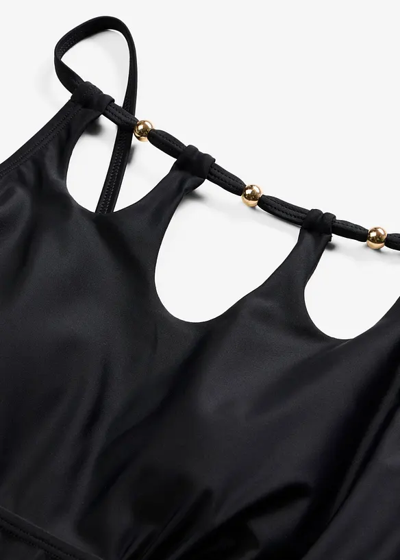 Tankini med cut-outs (2 delar), bonprix