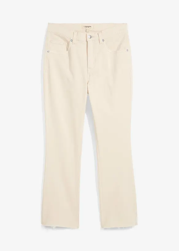 Bootcut Jeans High Waist, cropped, bonprix