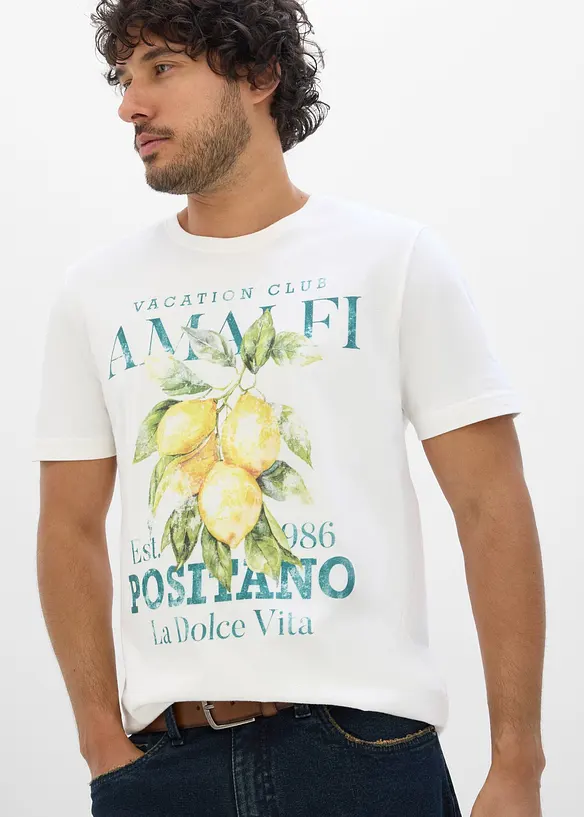 T-shirt i ekologisk bomull, bonprix