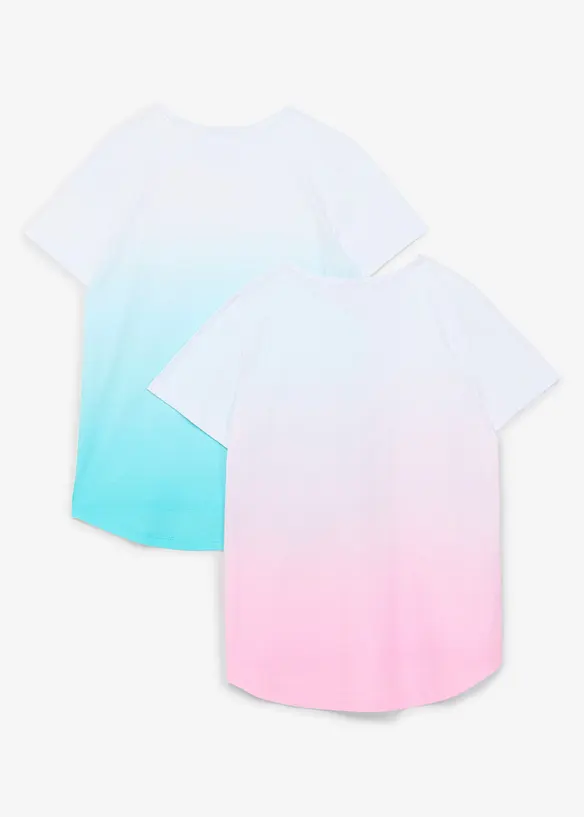 T-shirt i ekologisk bomull (2-pack), bonprix
