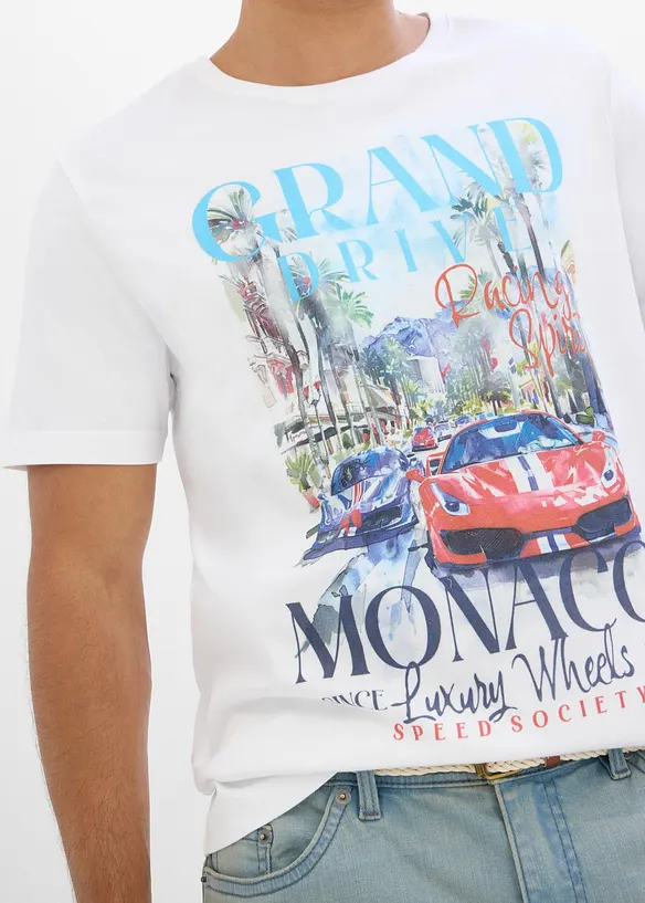 T-shirt i ekologisk bomull, bonprix