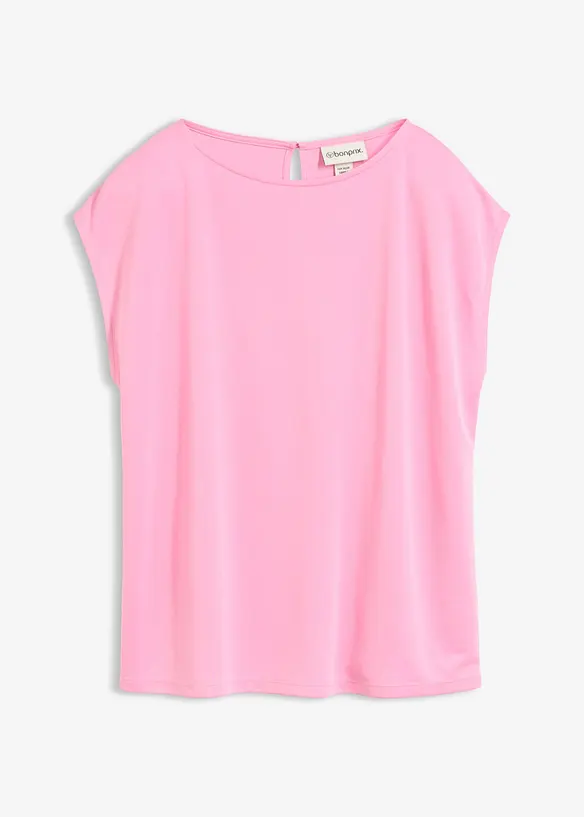 Oversizetopp i mjuk viskosmix, bonprix