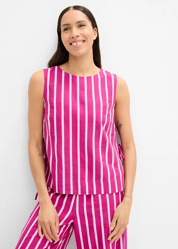 Randigt bluslinne, bonprix