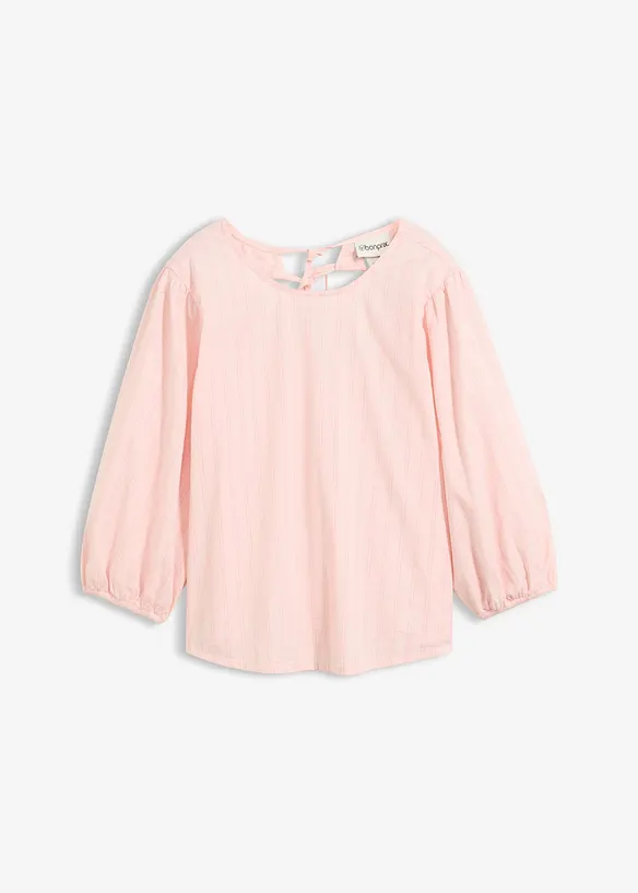 Blus med &auml;rmar med volym, bonprix