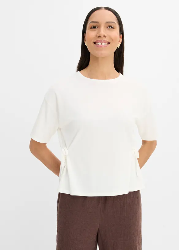 T-shirt i mjuk viskosmix, bonprix