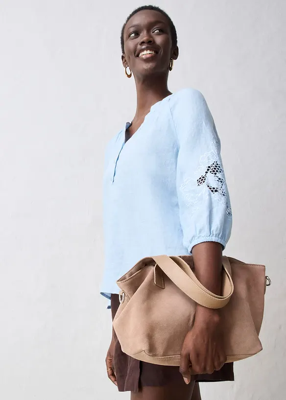 Tunika i rent lin, bonprix
